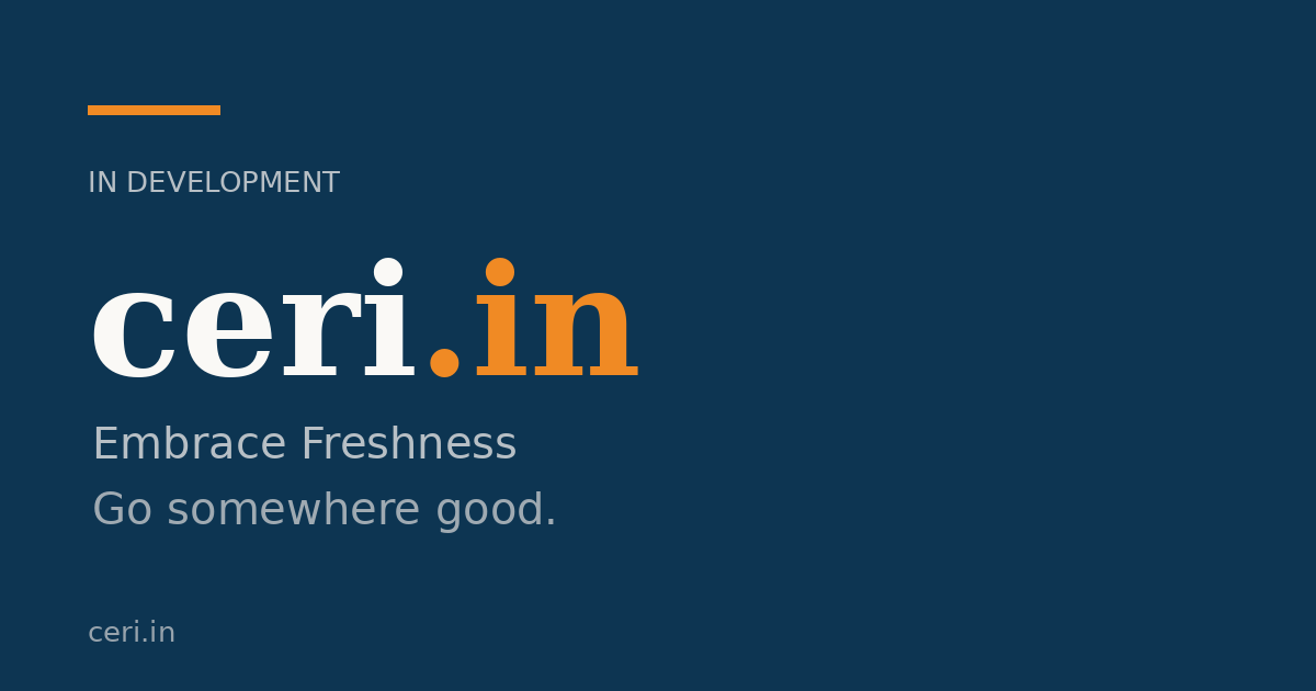 Link preview image for ceri.in